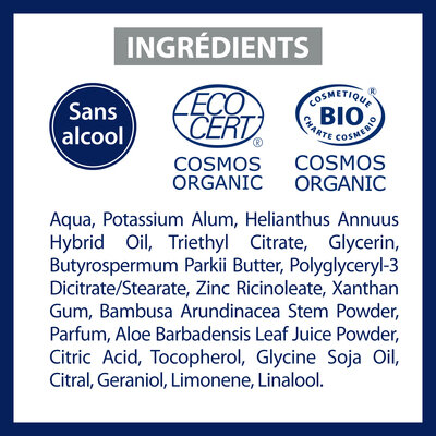 Дезодорант-антиперспірант кульковий Etiaxil Bio Vegetal 48h Green Tea, 50 мл