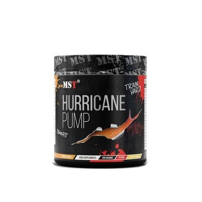 Передтренерувальний комплекс MST Nutrition Hurricane Pump тропічний пунш, 300 г