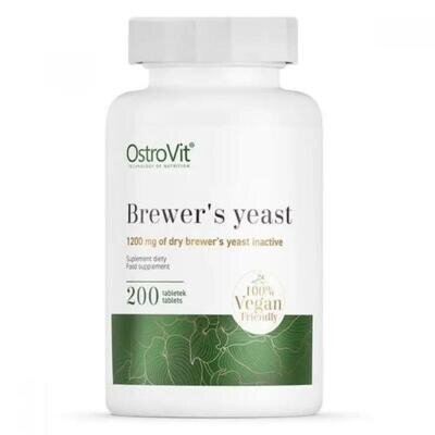 Дріжджі пивні OstroVit Brewer's Yeast, 200 таблеток
