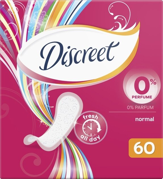 Прокладки щоденні Discreet Normal, 60 штук