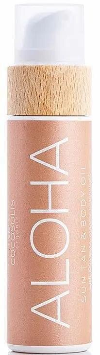 Олія для засмаги Cocosolis Aloha Suntan & Body Oil аромат кокосу, 110 мл
