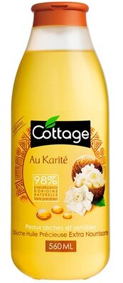 Олія-гель для душа Cottage Extra Nourishing Precious Oil Shower екстра живильна Олія ши, 560 мл