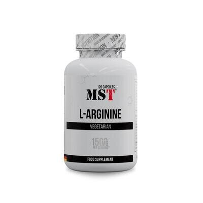 L-аргінін MST Nutrition L-Arginine, 120 капсул