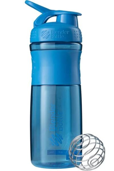 Шейкер-пляшка Blender Bottle SportMixer Cyan, 820 мл