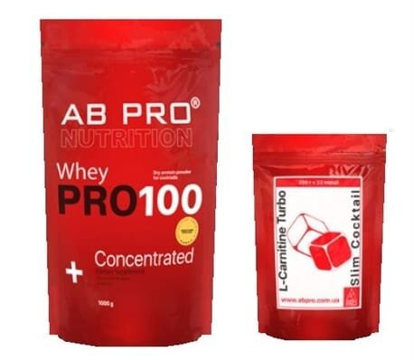 Комплект AB PRO жироспалювання (рельєф) Basic (протеїн, жироспалювач)