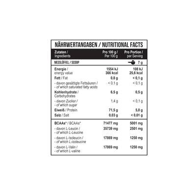 Комплекс амінокислот MST Nutrition Healthy BCAA Instant зі смаком персикового холодного чаю, 420 г