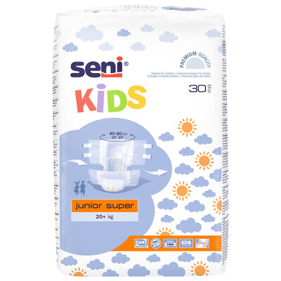 Підгузки Seni Kids Junior super, 20+ кг, 30 шт