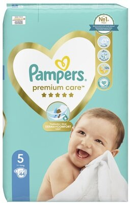 Підгузки дитячі Pampers Premium Care розмір 5, 11-16 кг, 44 шт
