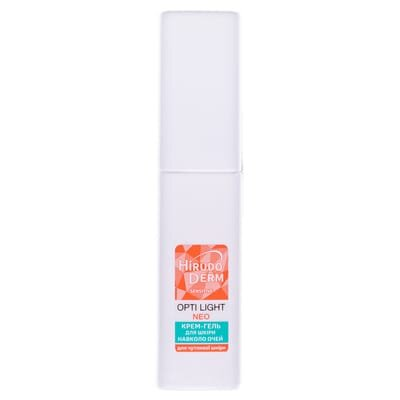 Крем-гель для шкіри навколо очей Hirudo Derm Sensitive Opti Light Neo, 22 мл