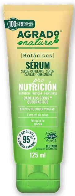 Сироватка для волосся Agrado Nature Pro Nutrition Botanical Ботанічне Живлення, 125 мл