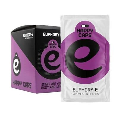 Капсули для релаксації та досягнення піднесеного стану розуму Happy Caps Euphoria-E, капсули №4 у саше