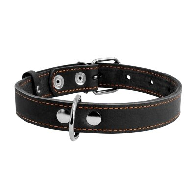 Нашийник Collar 02736 одинарний, ширина 35 мм, довжина 47-62 см, коричневий