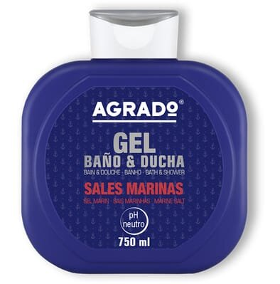 Гель для душу Agrado Marine Salts Морська сіль, 750 мл