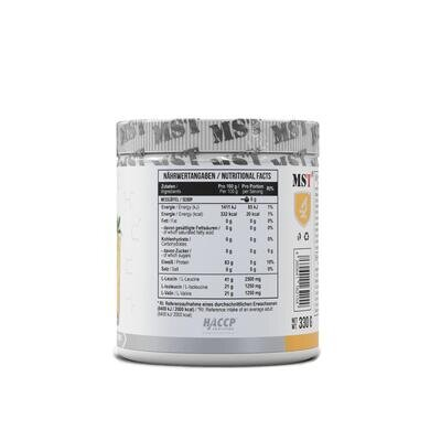 Комплекс амінокислот MST Nutrition BCAA Zero апельсин-маракуйя, 55 порцій, 330 г