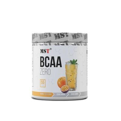 Комплекс амінокислот MST Nutrition BCAA Zero апельсин-маракуйя, 55 порцій, 330 г