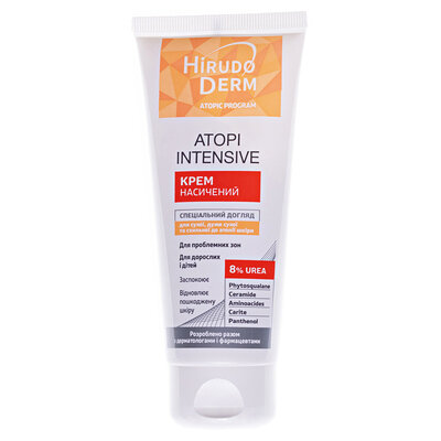 Крем Hirudo Derm Atopic Program Atopi Intensive насичений для сухої, дуже сухої та схильної до атопії шкіри, 100 мл