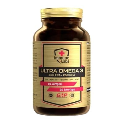 Ультра Омега 3 Immune Labs Ultra Omega 3 500 EPA/250 DHA м'які капсули №90