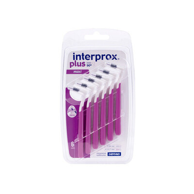 Міжзубні щітки Dentaid Interprox Plus 2G Maxi, 2,1 мм, 6 шт