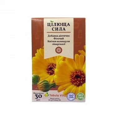 Фіточай Цілюща Сила Табула Віта квітки календули, 30 г