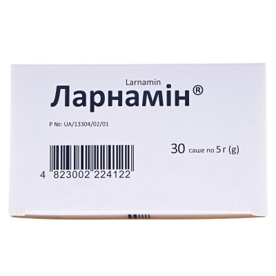 Ларнамін гранули д/ор. р-ну 3 г/5 г №30 у саше