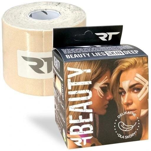 Кінезіо тейп REA TAPE Beauty 5 см х 5 м, бежевий