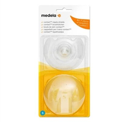 Накладки на соски Medela Contact Nipple Shield для годування розмір S, 2 шт