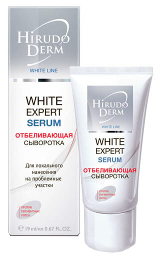 Сироватка для обличчя Hirudo Derm White Line White Expert відбілююча, 19 мл