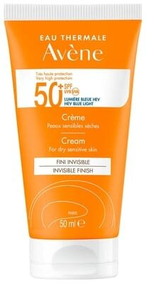Крем сонцезахисний Avene SPF50+ для сухої чутливої шкіри, 50 мл