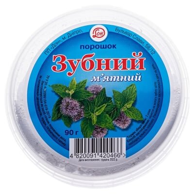 Зубний порошок Дон м'ятний, 90 г
