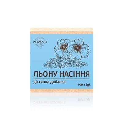 Льону насіння фіточай по 100 г у пач.