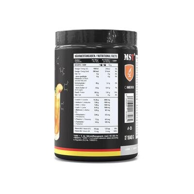 Комплекс амінокислот MST Nutrition BCAA & EAA Zero персиковий чай, 80 порцій, 1040 г