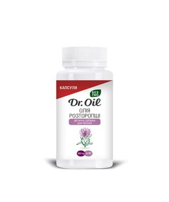 Дієтична добавка Олія Розторопші Dr. Oil капсули №60