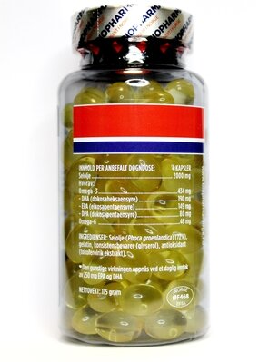 Тюленячий жир Biopharma Selolje капсули №120