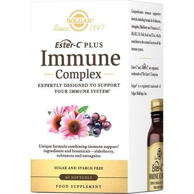 Імуно комплекс Solgar Ester-C Plus Immune Complex м'які капсули №60