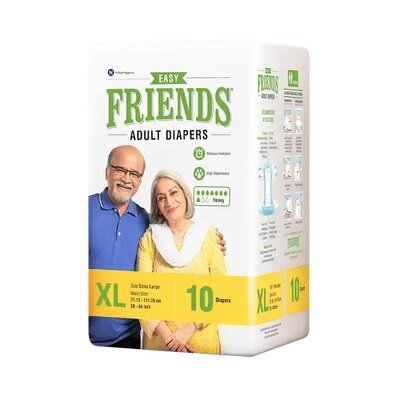 Підгузники для дорослих Friends Easy, розмір XL, 10 штук