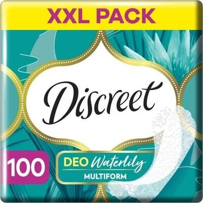 Прокладки щоденні Discreet Deo Waterlily Multiform, 100 шт