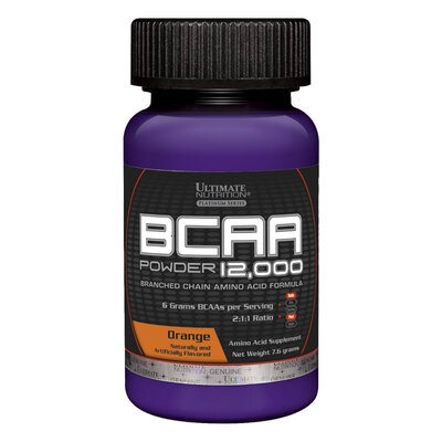 Амінокислота Ultimate Nutrition BCAA 12000 Powder, Orange Sample, 7,6 г