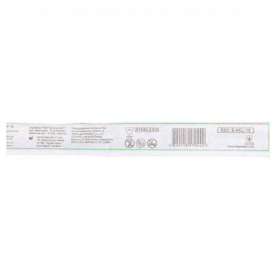Катетер урологічний Medicare Nelaton Catheter типу Нелатон чоловічий, 18 Fr, червоний, 1 штука