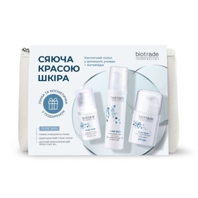 Набір Biotrade Pure Skin Сяюча красою шкіра для обличчя з першими віковими змінами