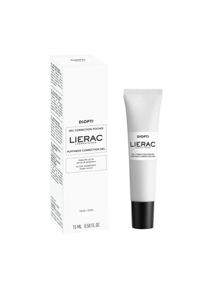 Гель для контуру очей Lierac Diopti для корекції набряклості під очима, 15 мл