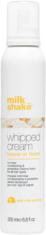 Крем-пінка Milk Shake Whipped Cream незмивна для зволоження волосся, 200 мл