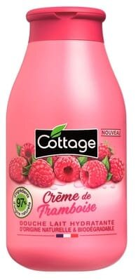 Молочко для душу Cottage Moisturizing Shower Milk зволожуюче Малинові вершки, 250 мл