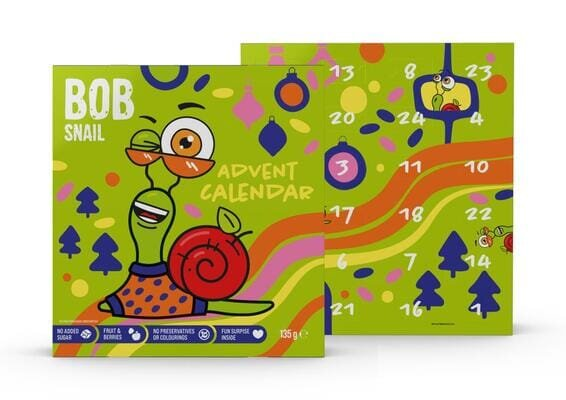 Набір Bob Snail Advent Calendar Різдвяний, 135 г