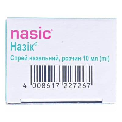 Назік спрей наз., р-н по 10 мл у флак.