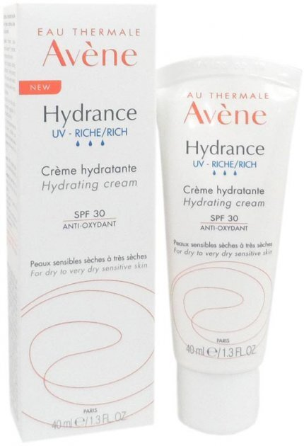 Крем для обличчя Avene Hydrance UV Rich SPF30 насичений зволожуючий, 40 мл