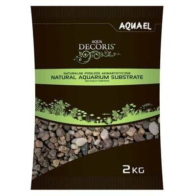 Грунт для акваріума AquaEL Natural Aquarium Substrate натуральний багатоколірний (5-10 мм), 2 кг