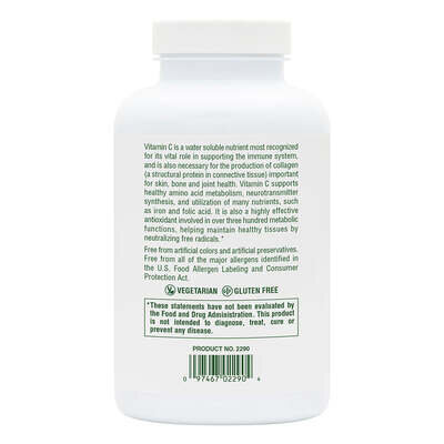 Вітамін C Nature's Plus Vitamin C 1000 мг, 180 таблеток