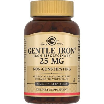 Заліза бісгліцинат Solgar Gentle Iron вег.капсули №90