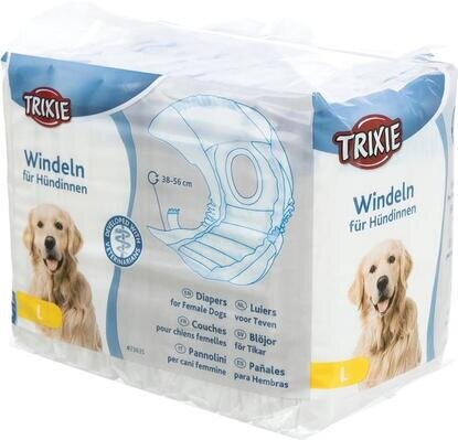Підгузки для собак (сук) Trixie 23635 розмір L (38-56 см), 12 штук