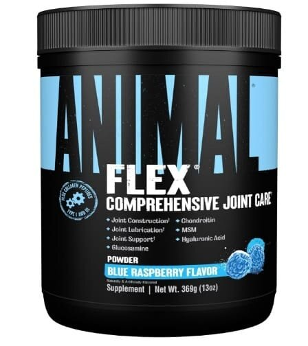 Комплекс для суглобів Universal Nutrition Animal Flex Powder блакитна малина, 348 г